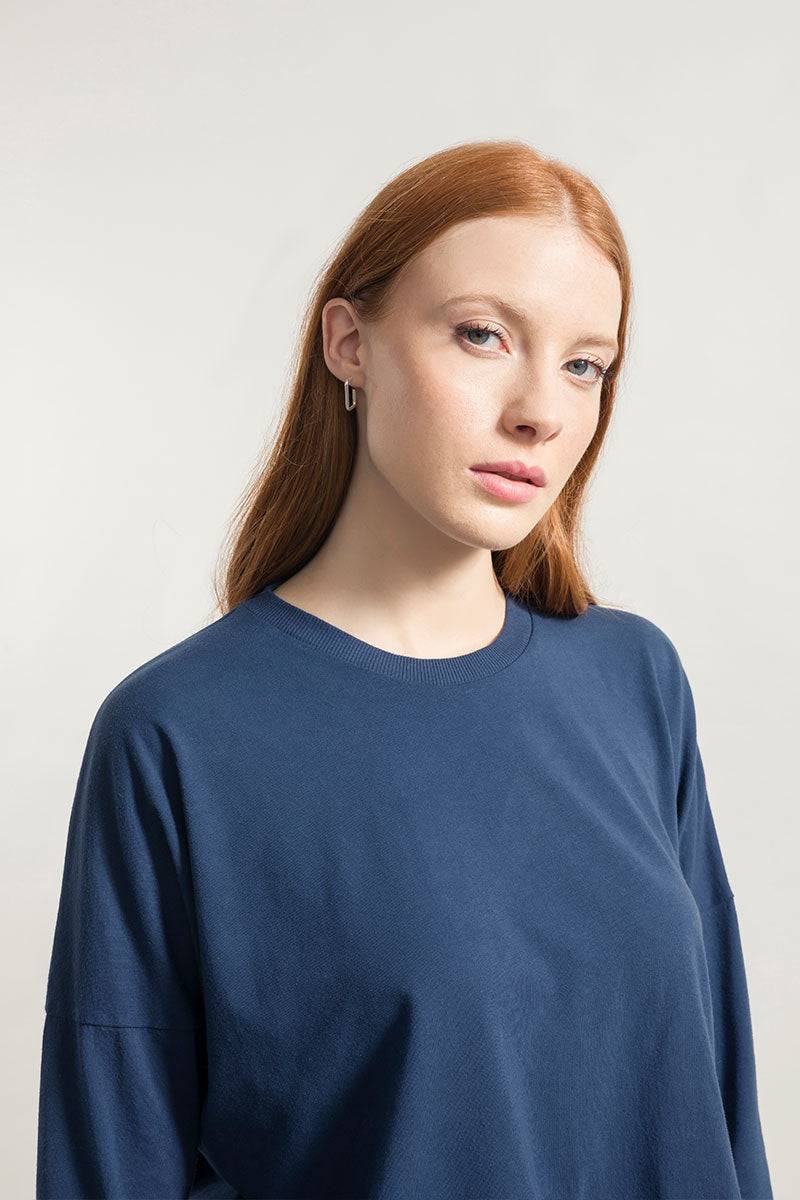 Rifò ZOE Maglia Maniche Lunghe Donna Cotone Rigenerato Convenienza