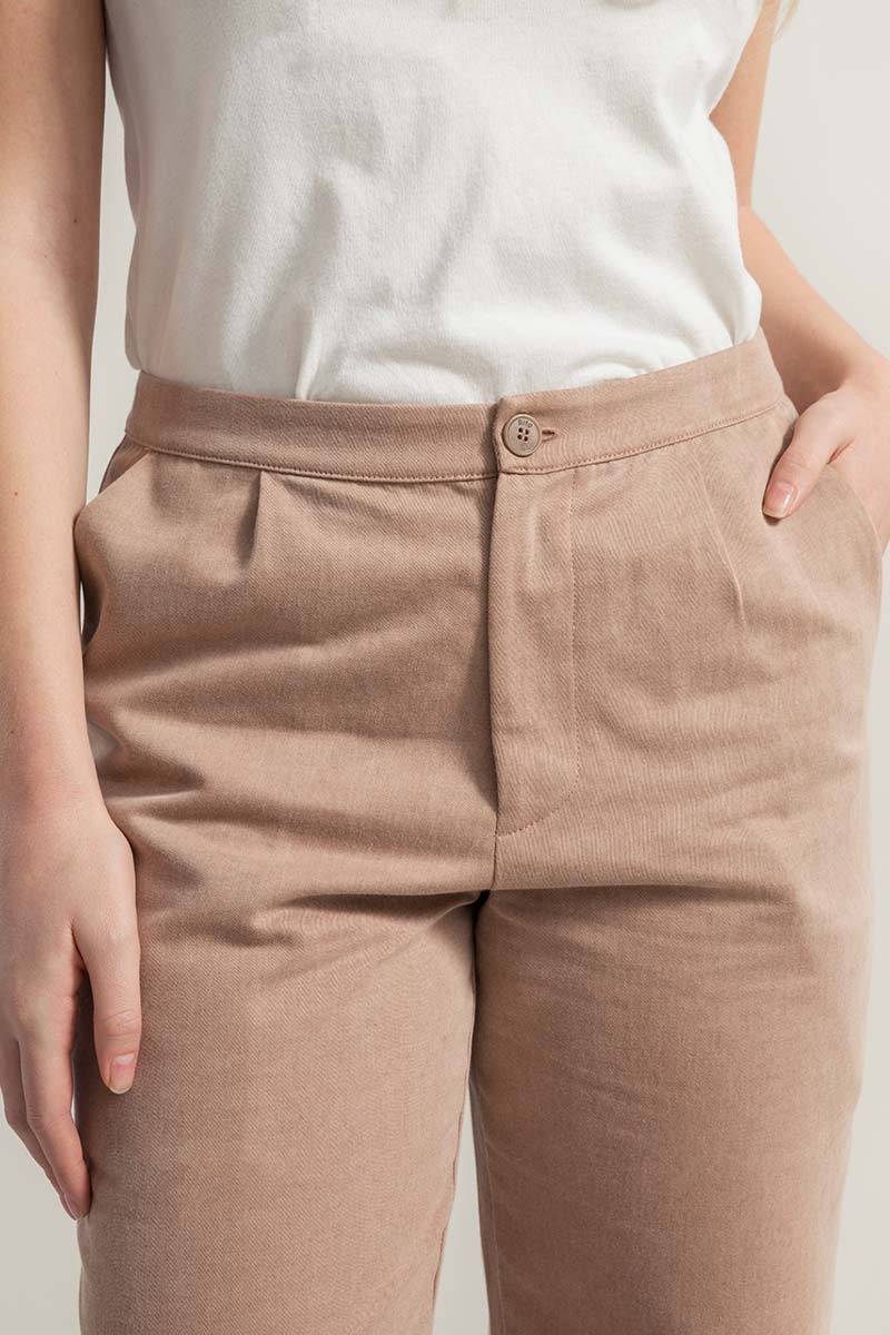 Rifò NOVILIA Pantaloni Donna Cotone Rigenerato Comprare a buon mercato