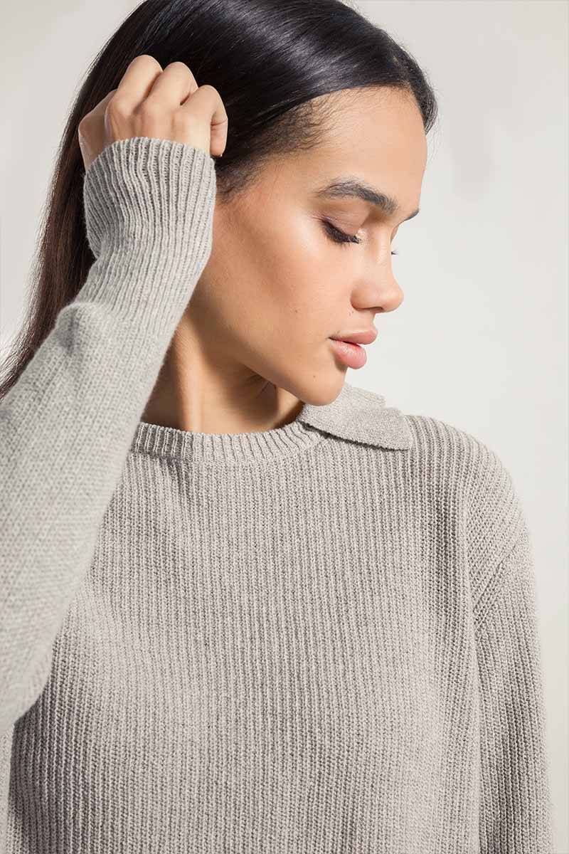 Rifò OLIVIA Maglia Donna Cotone Rigenerato Economico
