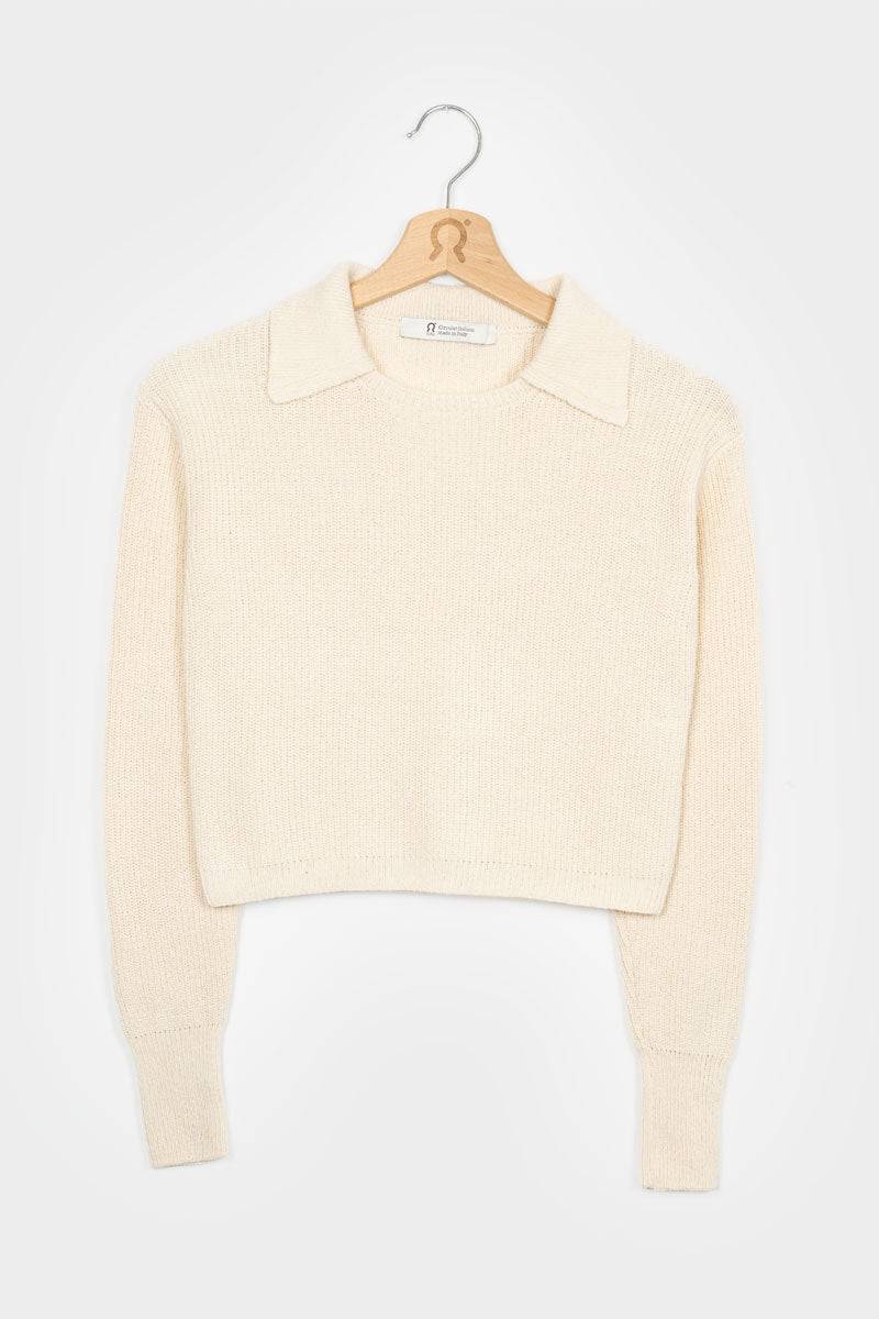 Rifò OLIVIA Maglia Donna Cotone Rigenerato Outlet