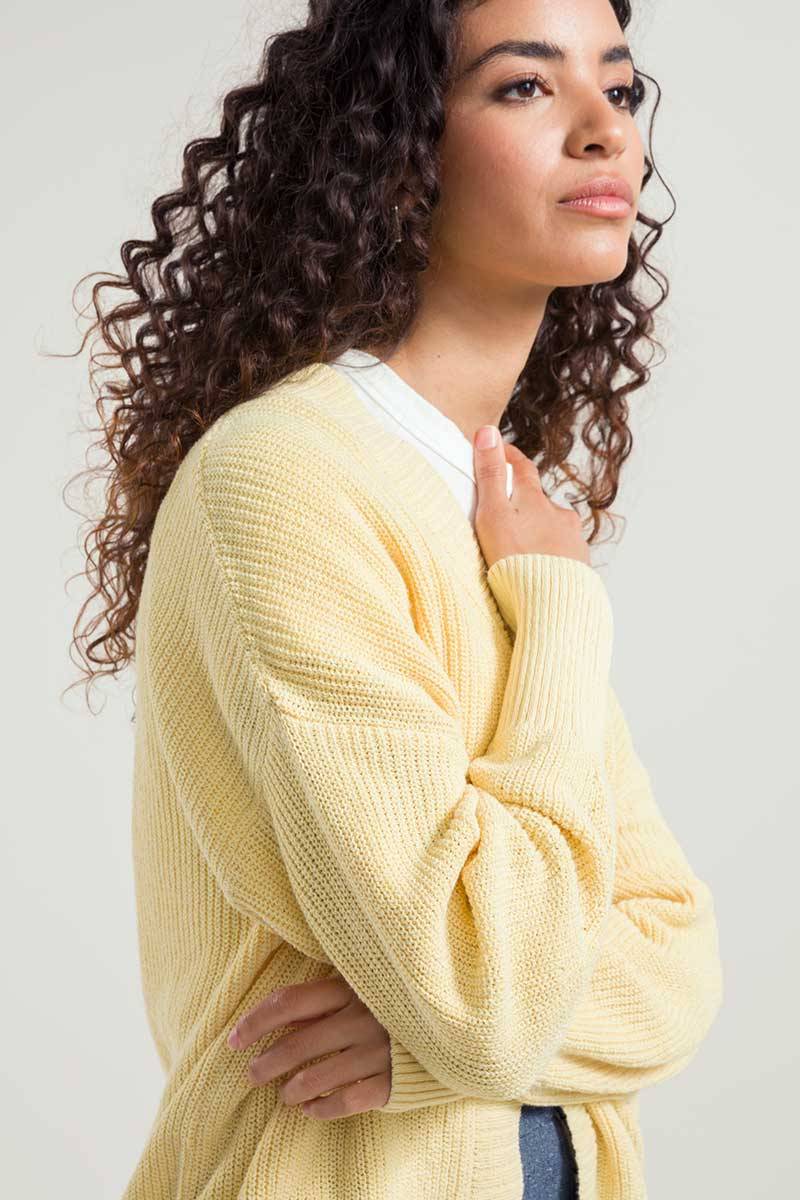 Rifò IRMA Cardigan Donna Cotone Rigenerato Vendita Economica