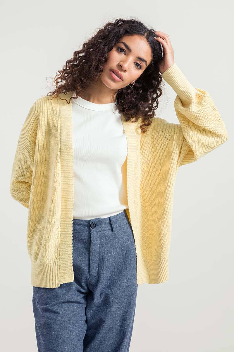 Rifò IRMA Cardigan Donna Cotone Rigenerato Vendita Economica