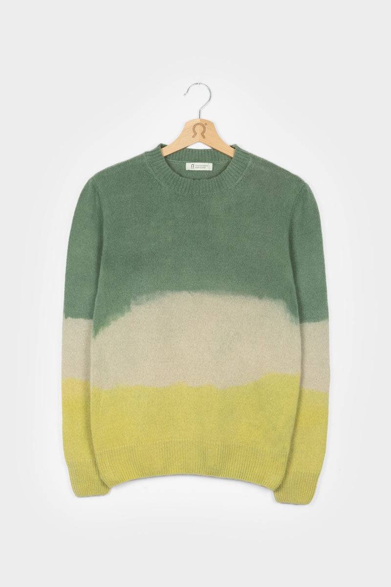 Rifò FIAMMETTA Maglia Girocollo Donna Cashmere Rigenerato Moda