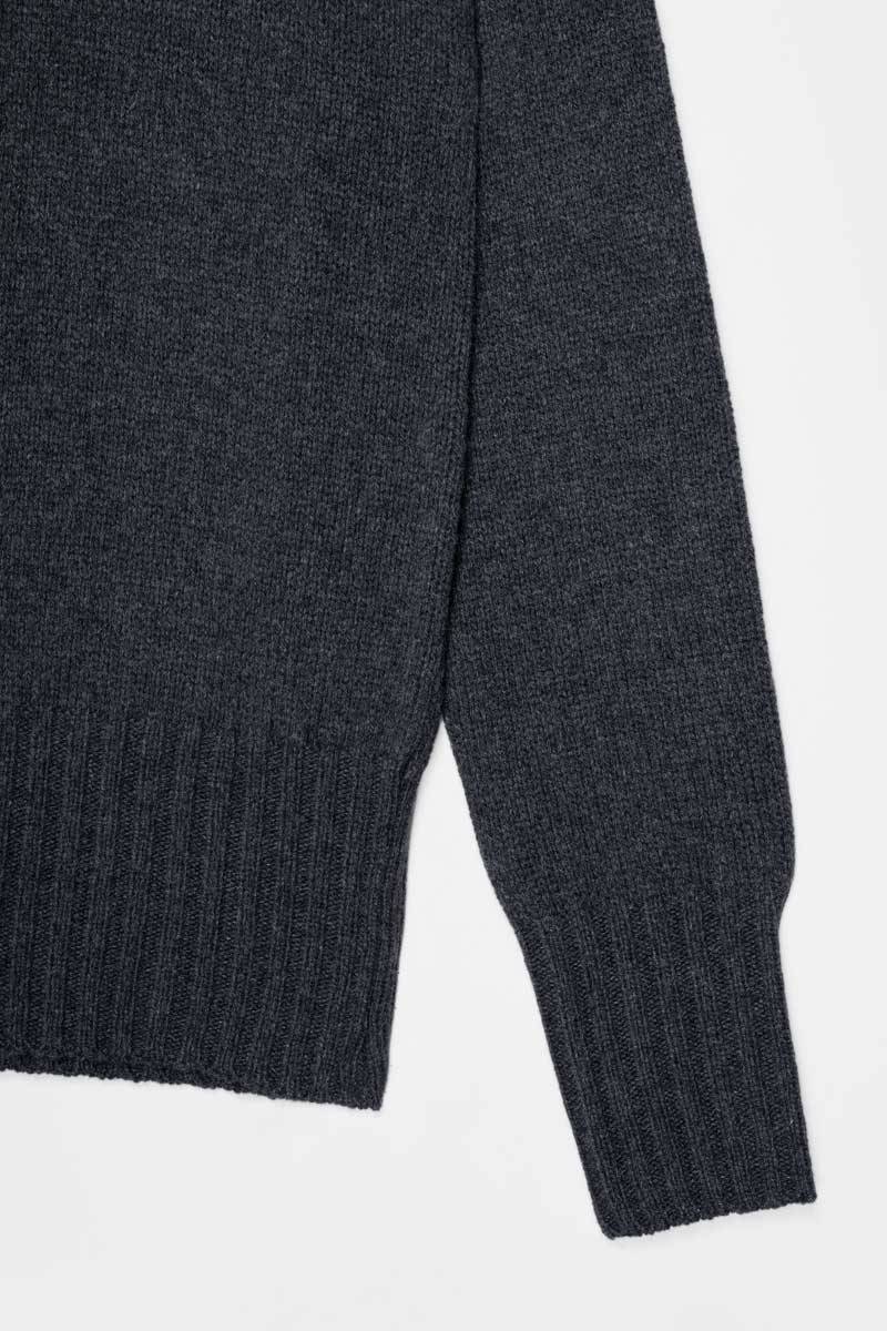 Rifò SUSANNA Maglia Collo Alto Donna Cashmere Rigenerato Italia