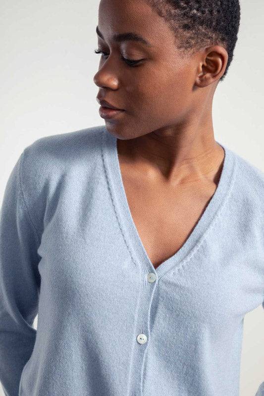 Rifò LETIZIA Cardigan Donna Light Cashmere Rigenerato 2025