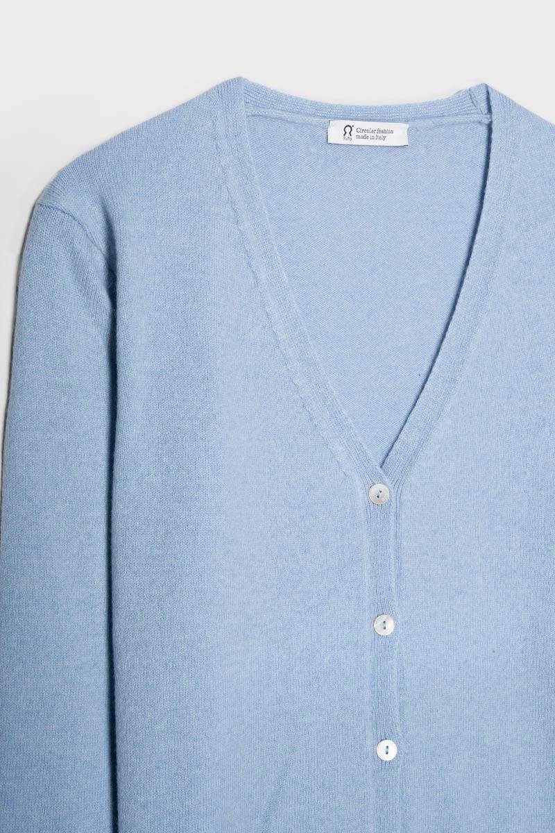 Rifò LETIZIA Cardigan Donna Light Cashmere Rigenerato 2025