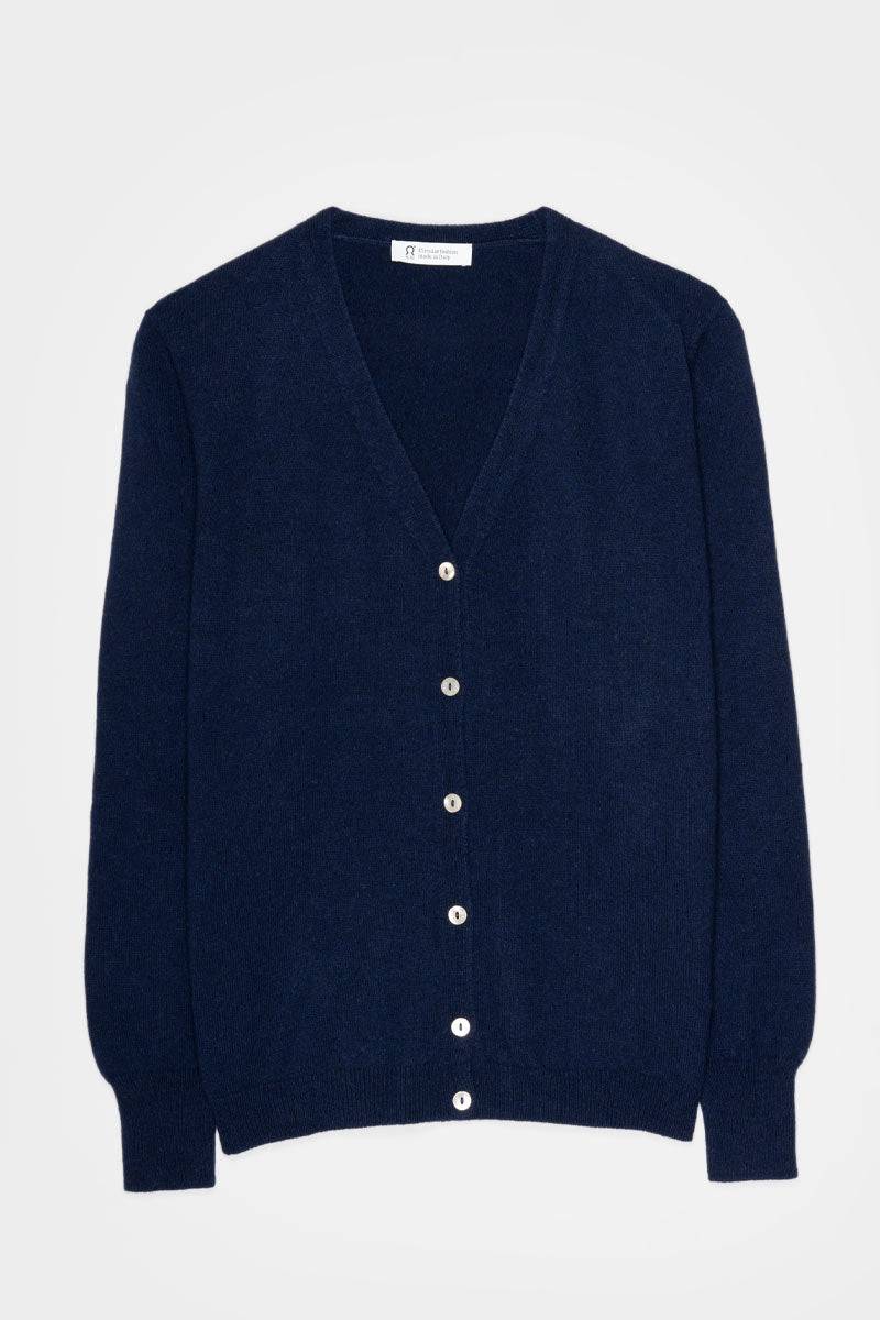 Rifò LETIZIA Cardigan Donna Light Cashmere Rigenerato In Linea