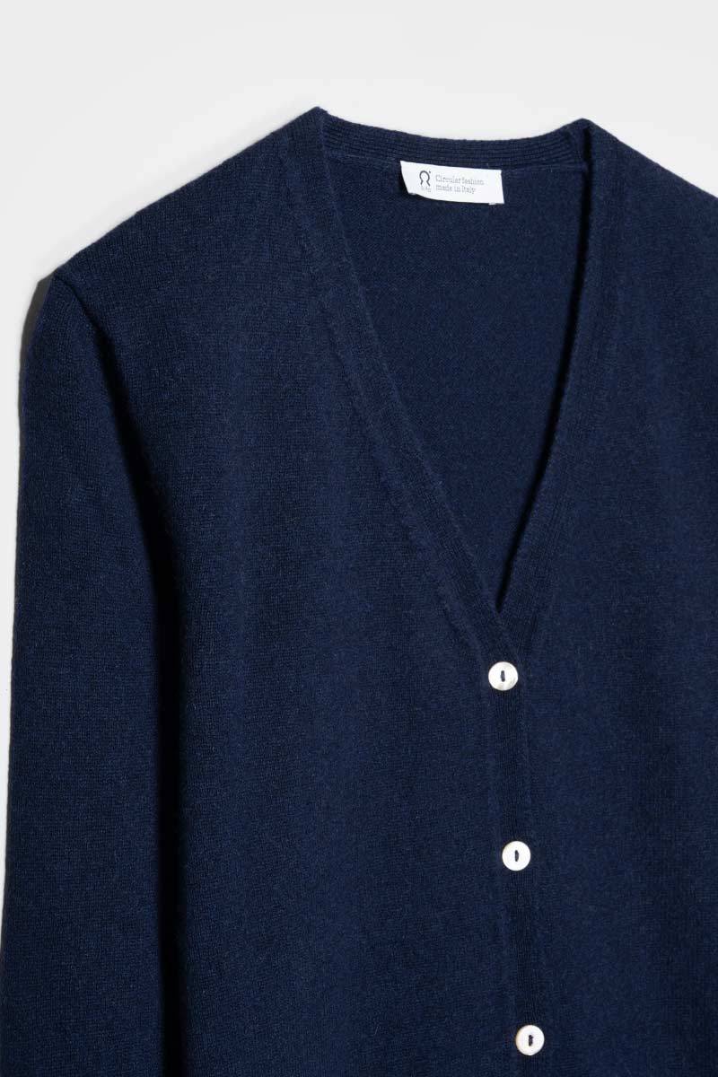 Rifò LETIZIA Cardigan Donna Light Cashmere Rigenerato In Linea
