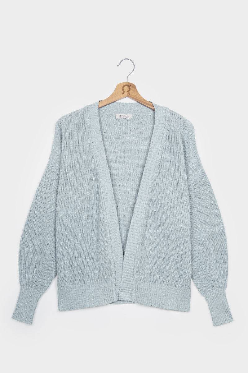 Rifò CARA Cardigan Donna Cotone Jeans Rigenerato Convenienza