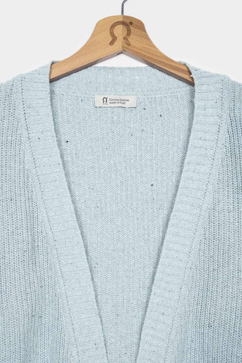 Rifò CARA Cardigan Donna Cotone Jeans Rigenerato Convenienza