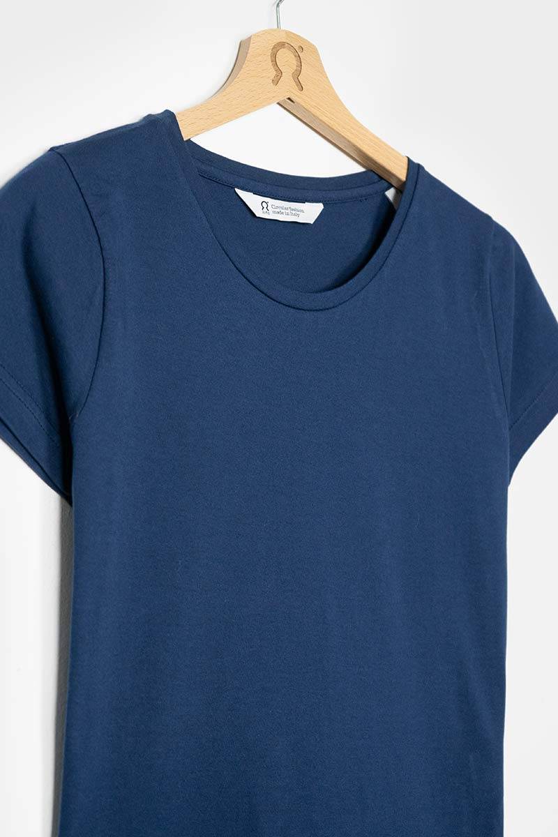 Rifò FRANCA T-shirt Donna Cotone Rigenerato Offerta