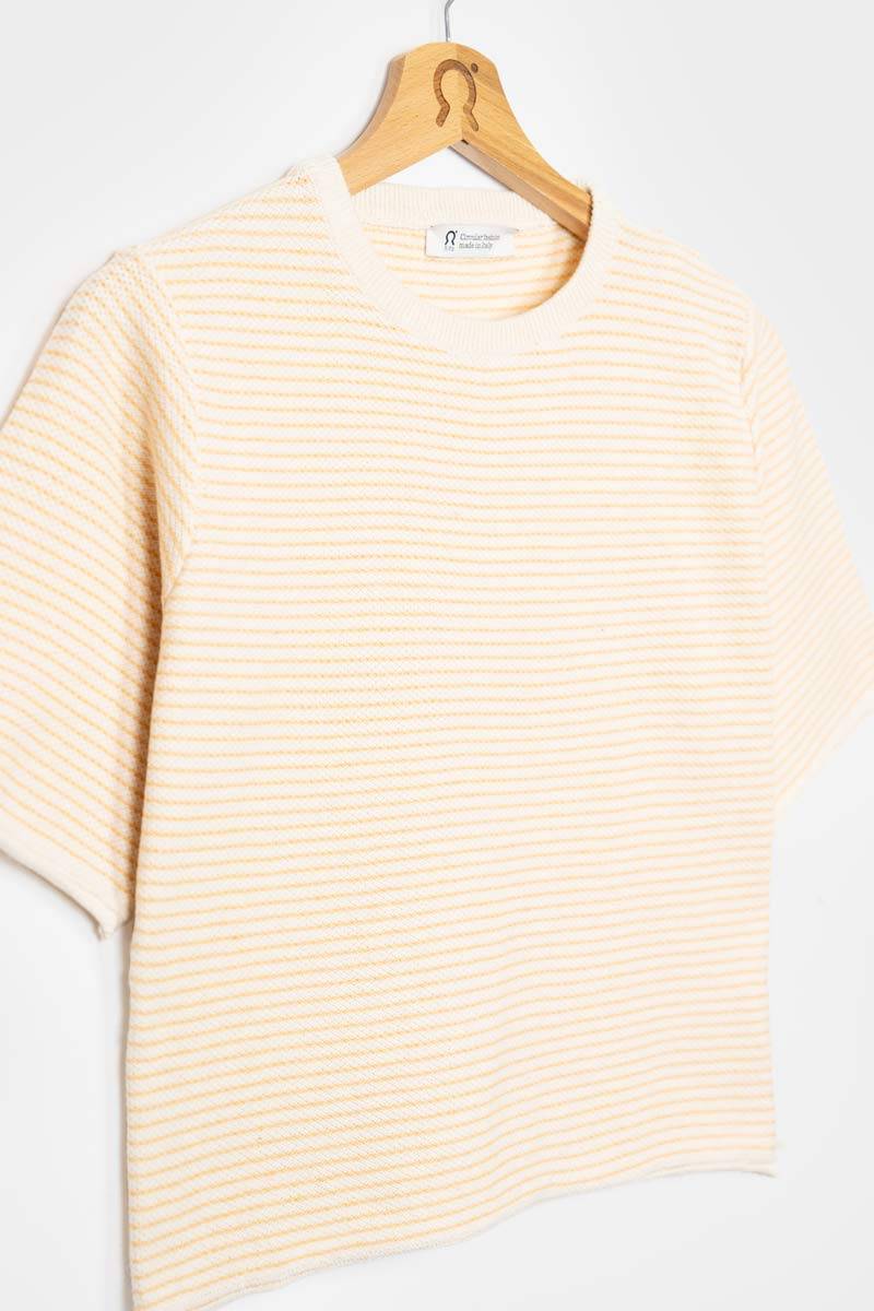 Rifò GIL Maglia Donna Cotone Rigenerato Outlet