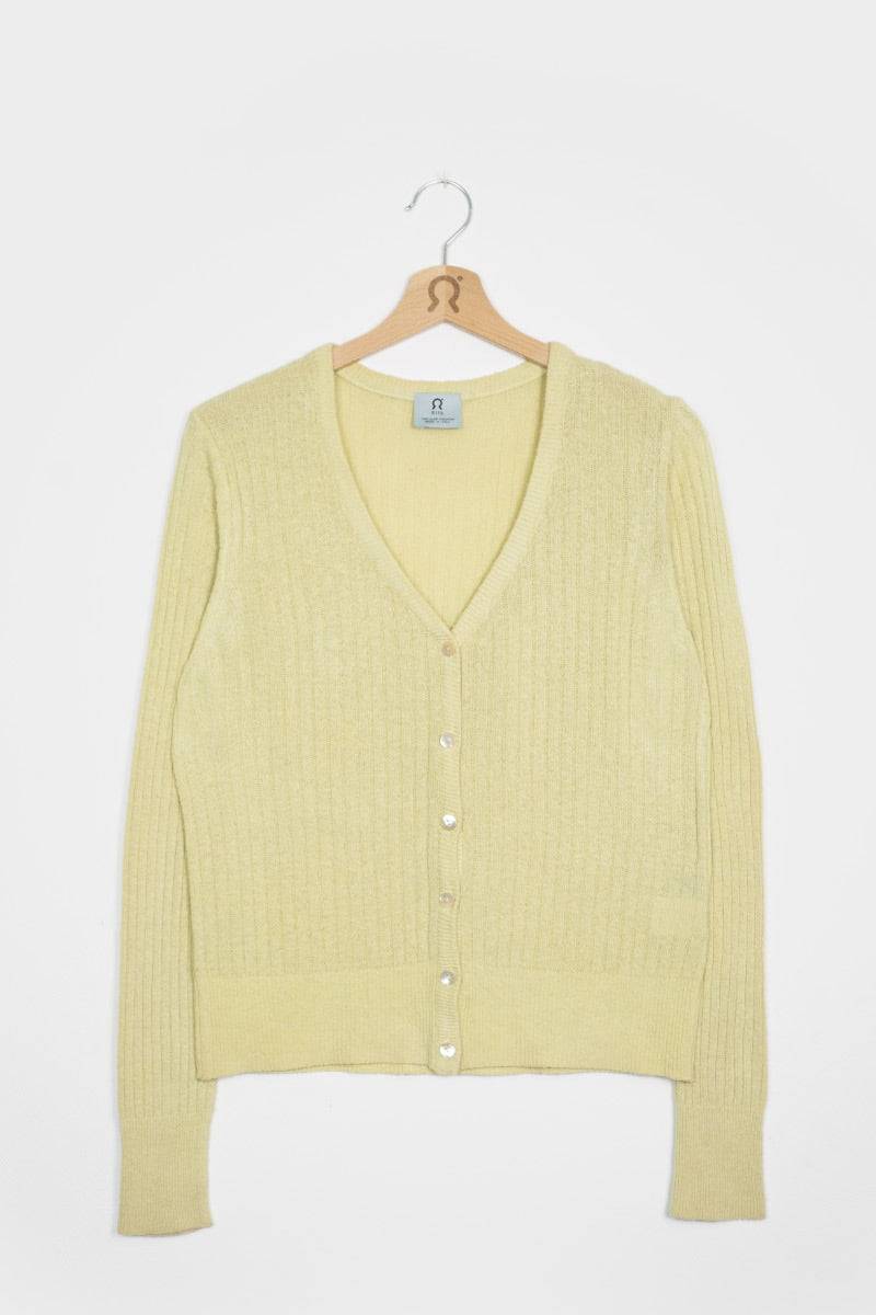 Rifò REALMA Cardigan Seta Rigenerata Tinture Naturali Offerte