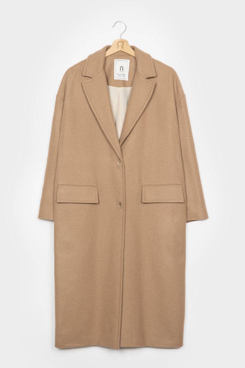 Rifò MARA Cappotto Donna Lana Rigenerata Saldi Di Fabbrica
