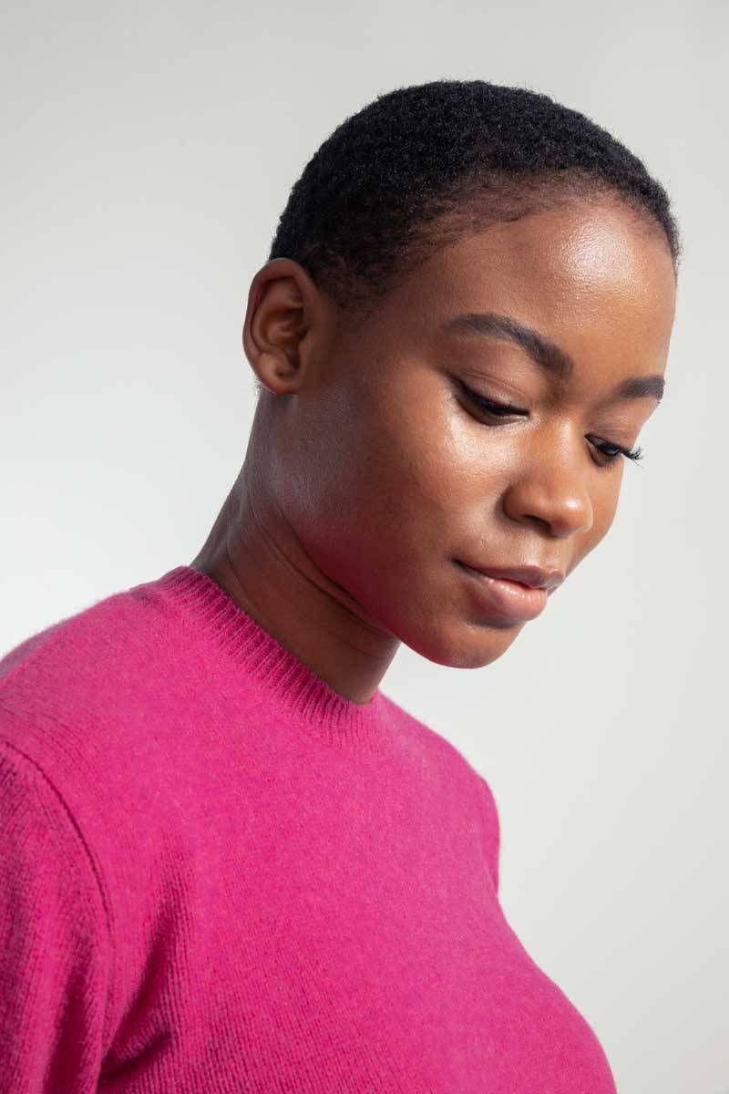 Rifò EDDA Maglia Donna Cashmere Rigenerato Vendite Flash