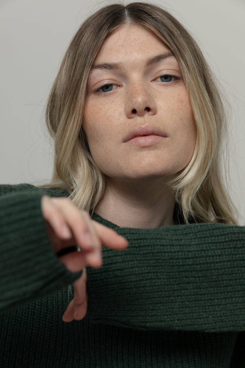 Rifò MELISSA Maglia Girocollo Donna Cashmere Rigenerato Negozio