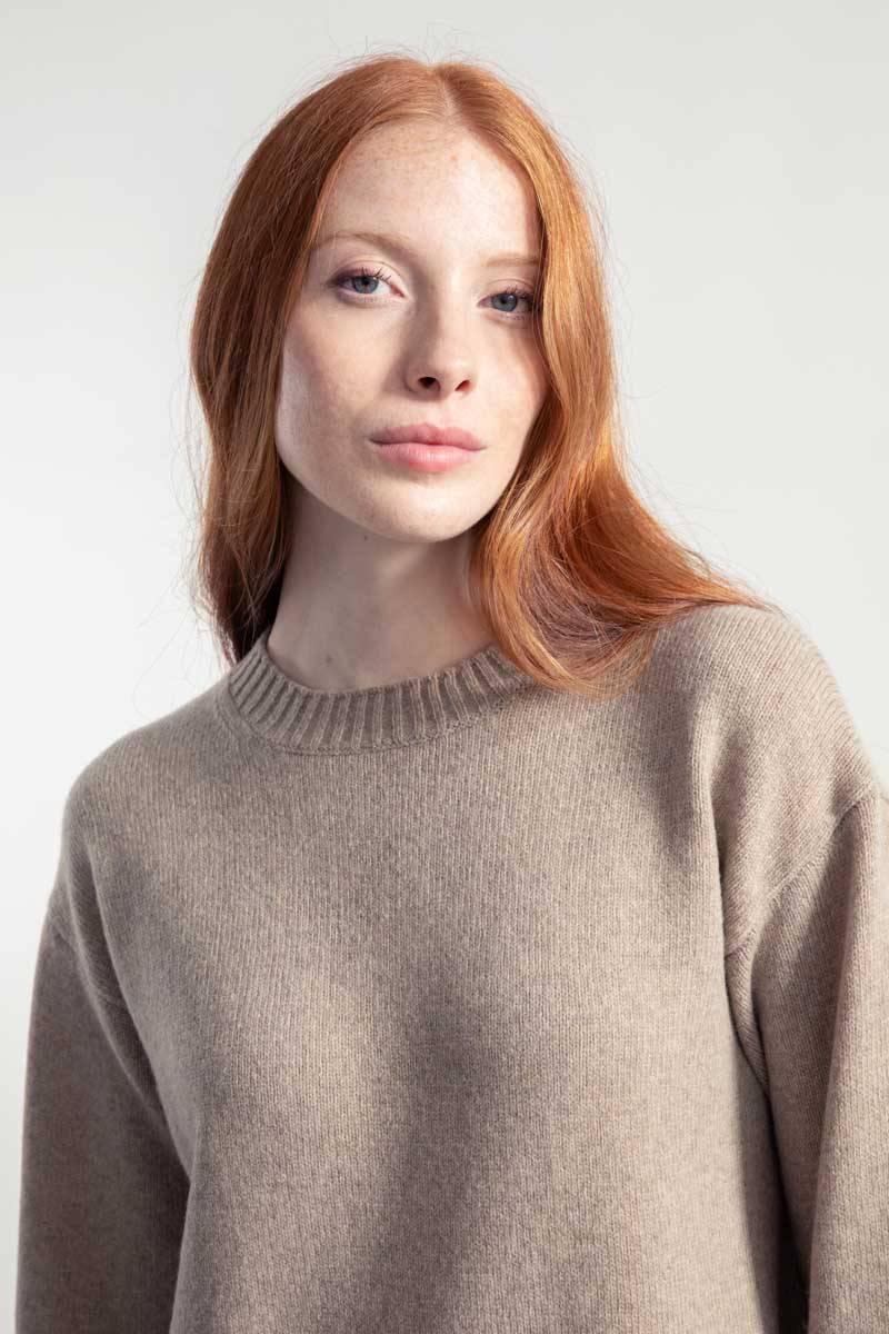 Rifò SELVAGGIA Abito Donna Lana Rigenerata In Linea