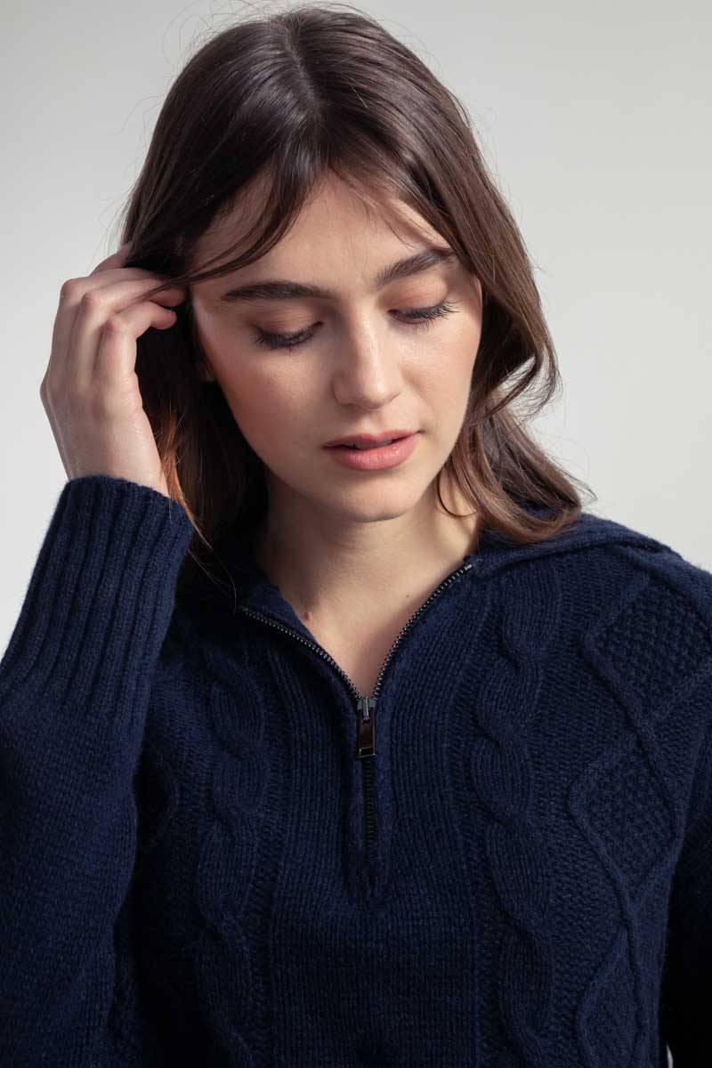 Rifò GIUDITTA Maglia Donna Lana Rigenerata Nuovo