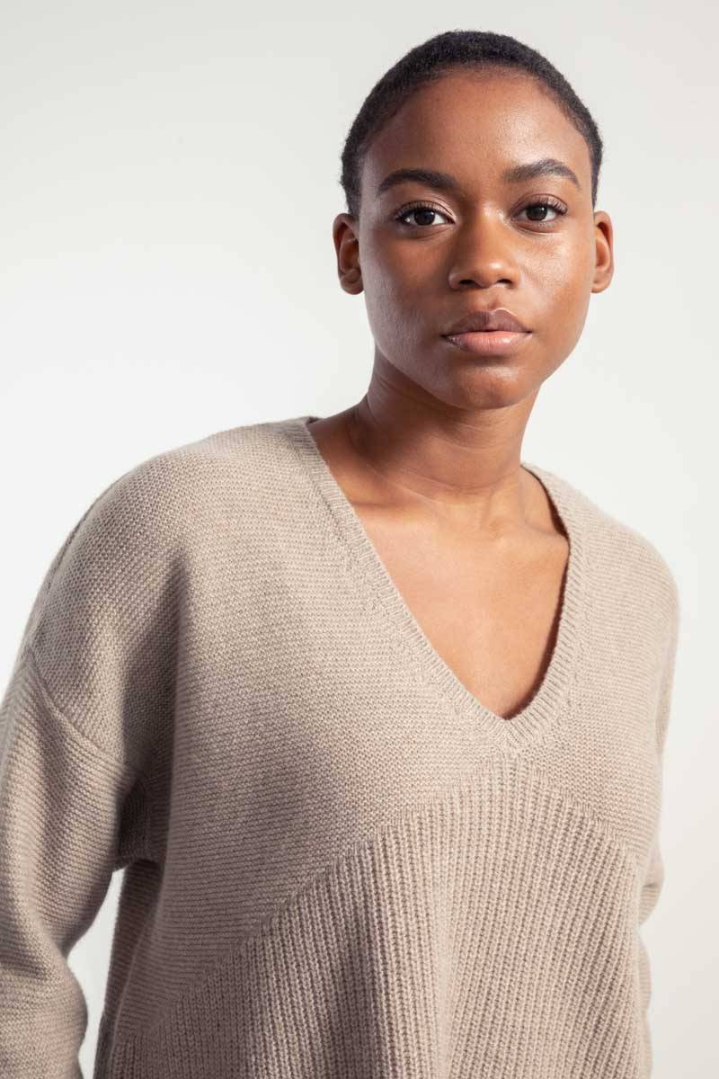 Rifò ELEONORA Maglia Donna Cashmere Rigenerato Qualità