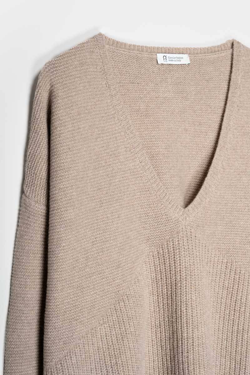 Rifò ELEONORA Maglia Donna Cashmere Rigenerato Qualità