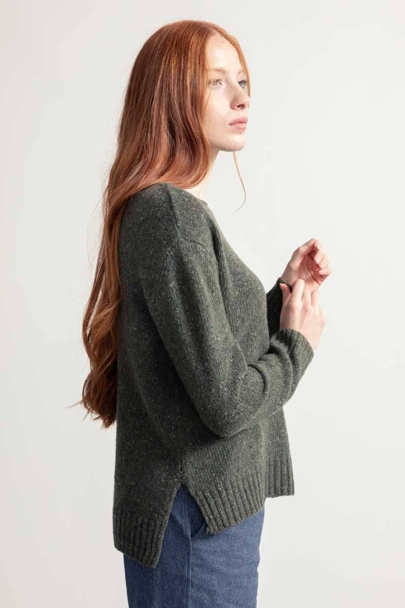 Rifò ELOISA Maglia Donna Cashmere Rigenerato Pezzi Unici