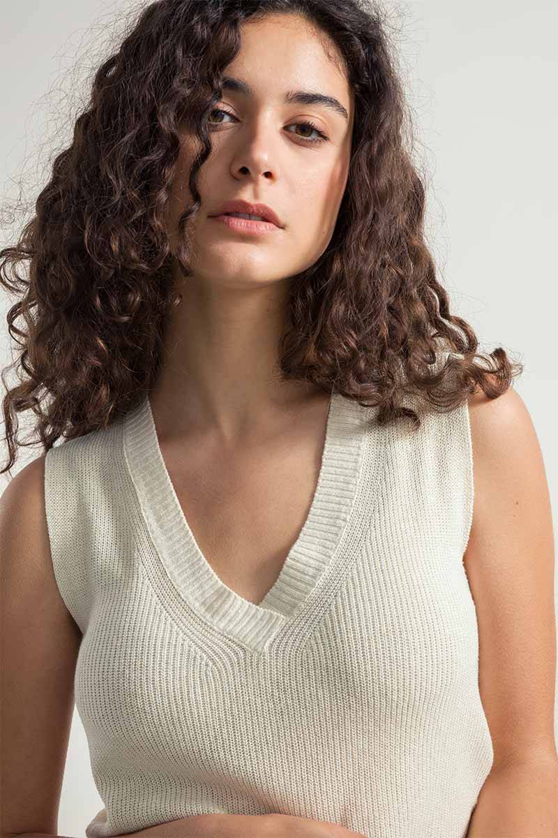 Rifò GAIA Canotta Donna Seta Rigenerata Convenienza