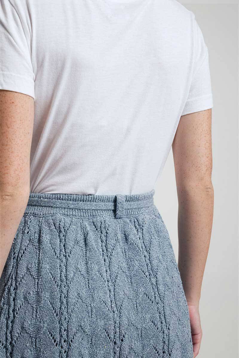 Rifò LAUREN Gonna Donna Cotone Jeans Rigenerato Offerte
