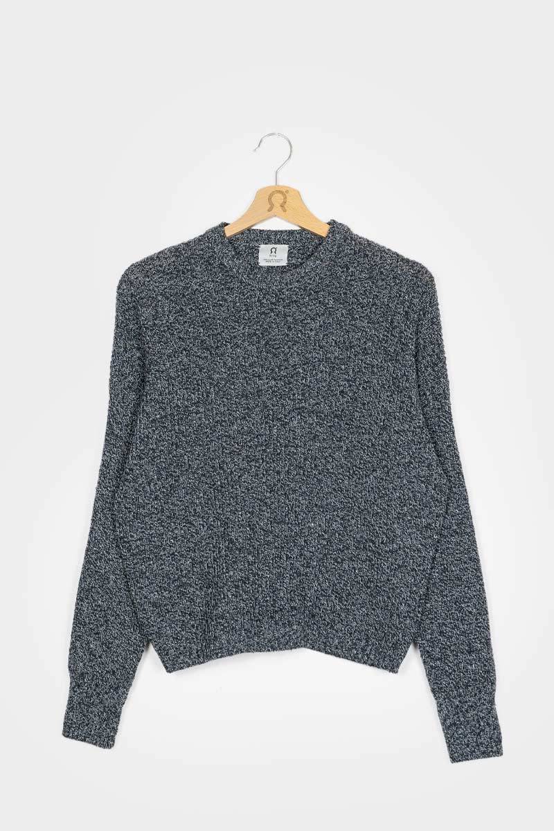 Rifò DARIA Maglia Donna Cotone Jeans Rigenerato Vendita Calda