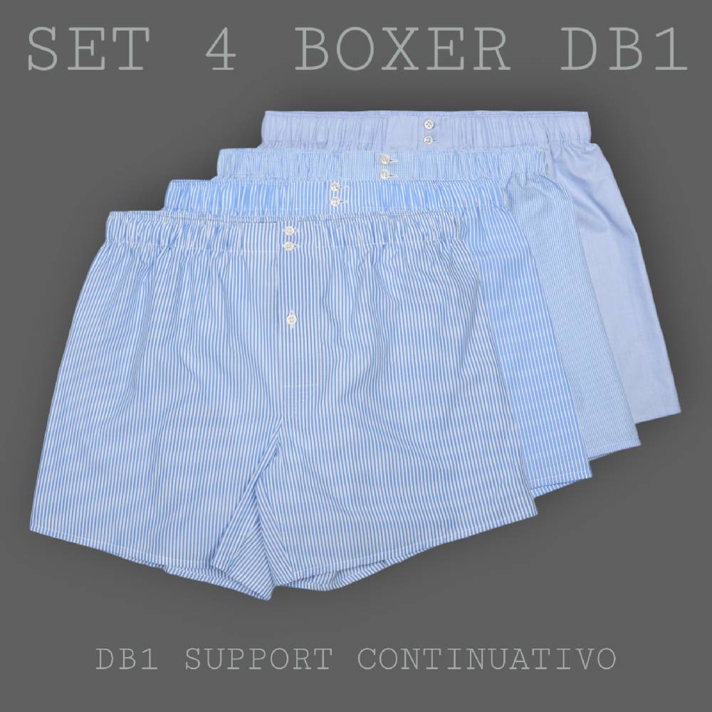 Roberto Ricetti SET "AZZURRO" - BOXER SUPPORT DB1 - SIZE 50