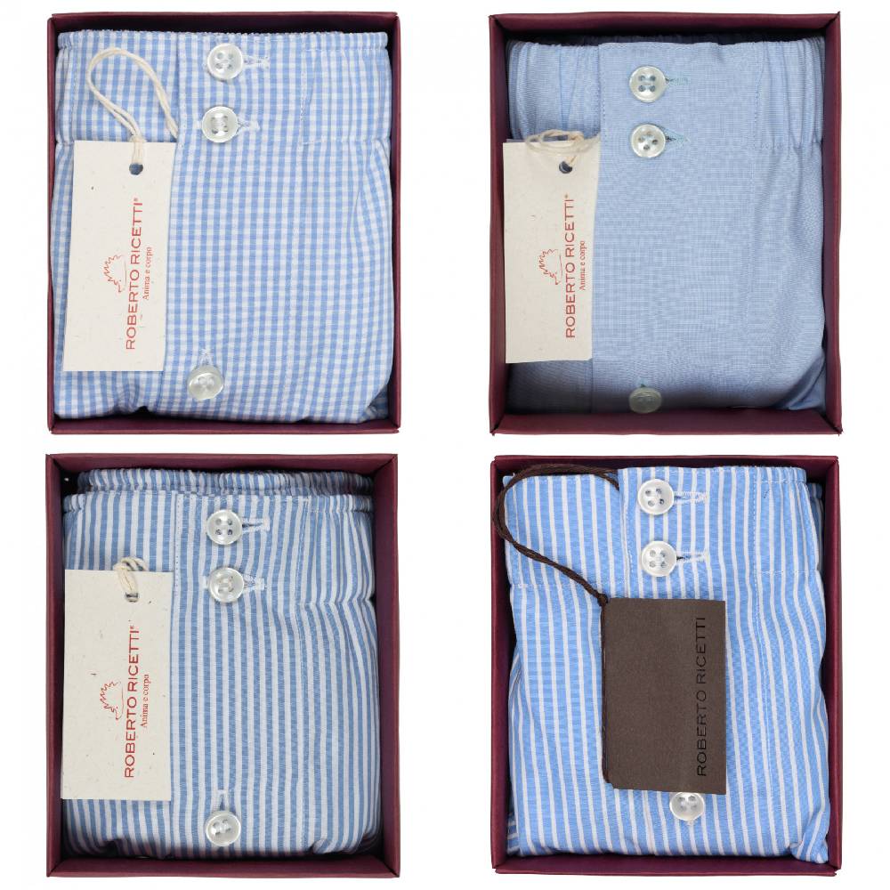 Roberto Ricetti SET "AZZURRO" - BOXER SUPPORT DB1 - SIZE 50 Hotsell