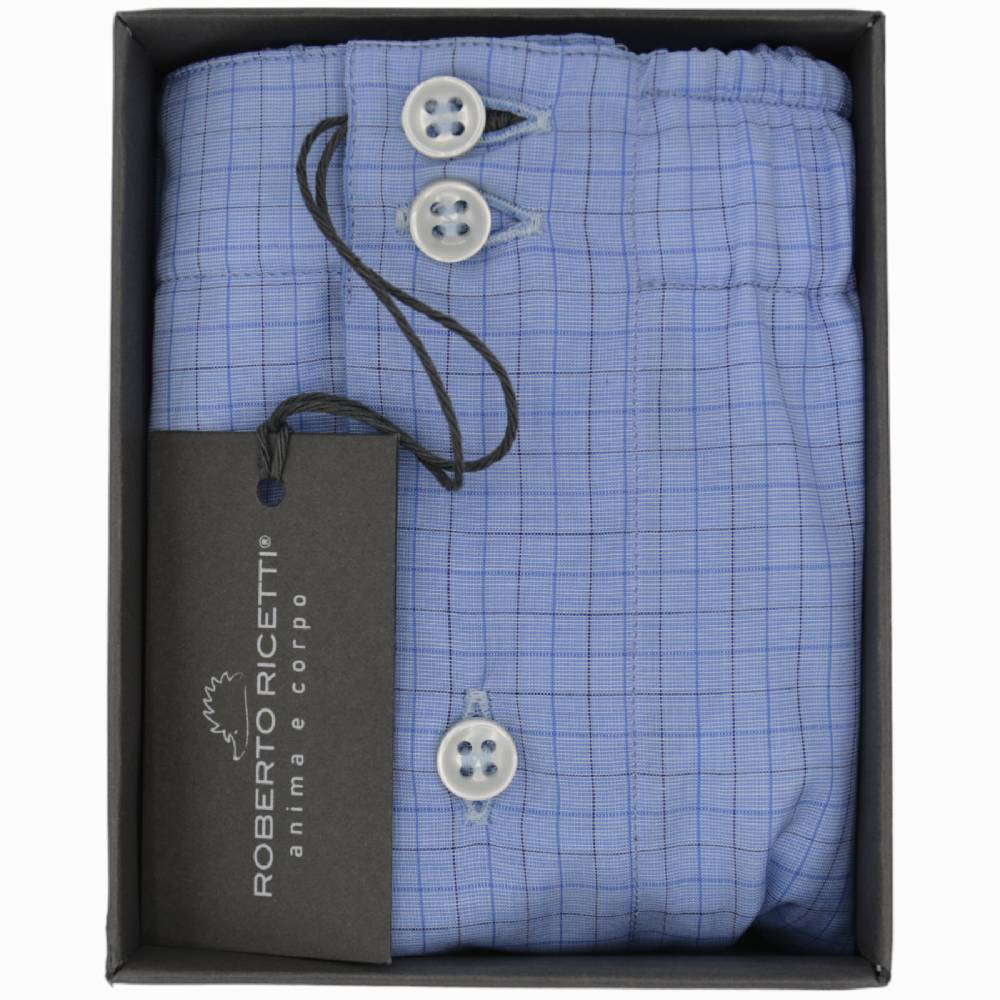 Roberto Ricetti BOXER DB1 SUPPORT - AZZURRO QUADRI 2025