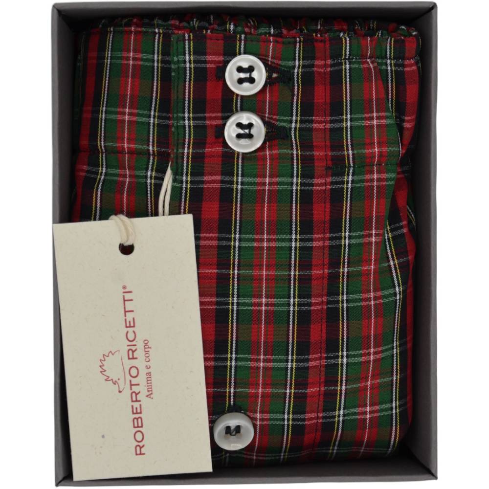 Roberto Ricetti BOXER DB1 SUPPORT - TARTAN ROSSO 2025