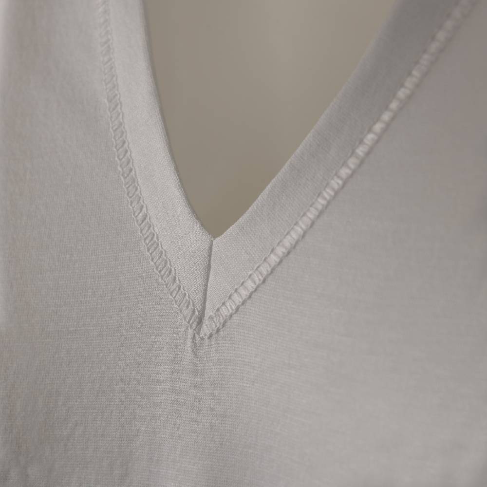 Roberto Ricetti MAGLIA SCOLLO A V - FILO DI SCOZIA Promozione Limitata