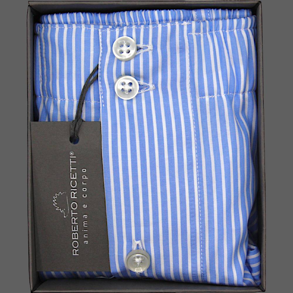 Roberto Ricetti BOXER DB1 SUPPORT - BASIC - CONTINUATIVO - RIGA FONDO AZZURRO Prezzo Ridotto