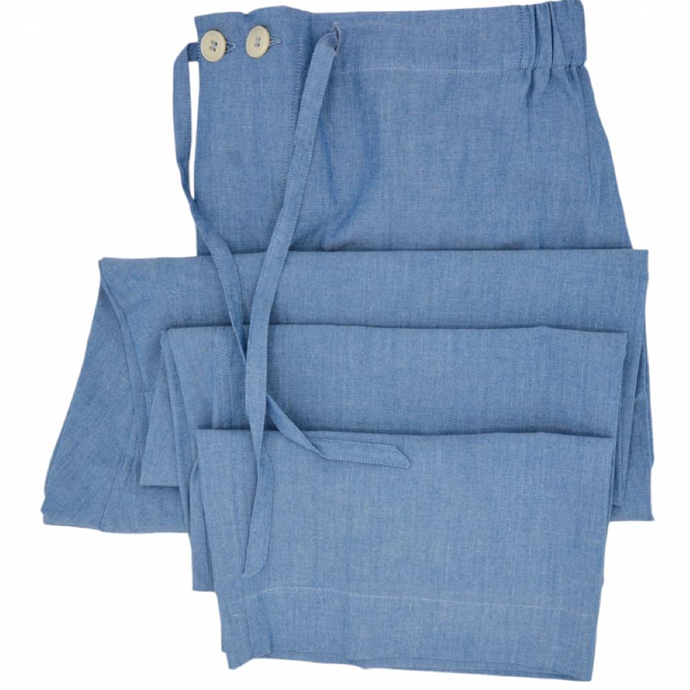 Roberto Ricetti PIGIAMA VENEZIA - CHAMBRAY PROFILO ROSSO Offerte