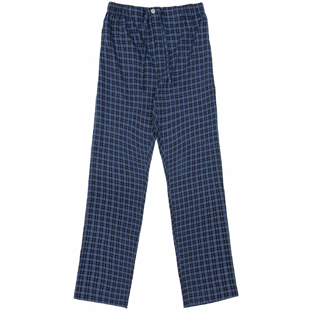 Roberto Ricetti FELPA GIROCOLLO BLU - PANTALONE SCOZZESE BLU e AZZURRO Italy