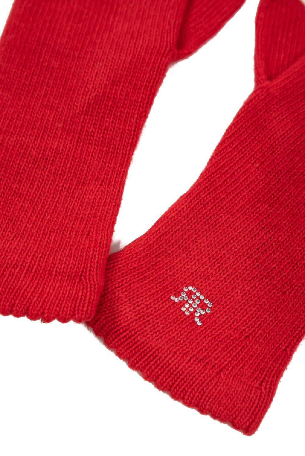 Rrocco Ragni Guanti in misto cashmere Online