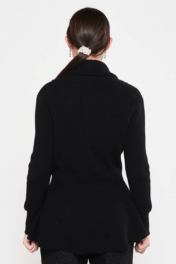 Rrocco Ragni Cardigan con volant Outlet
