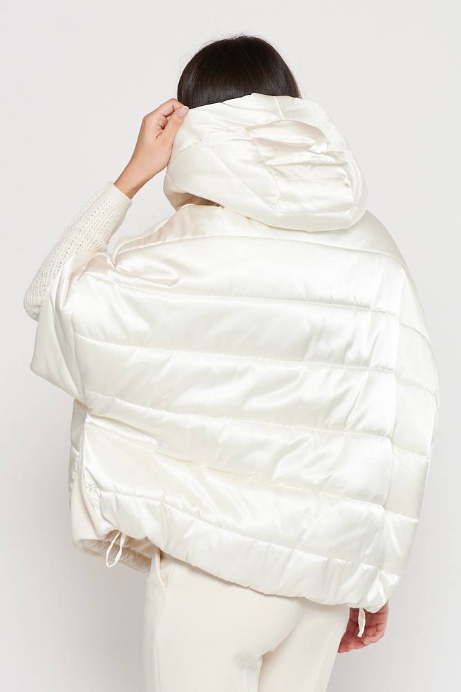 Rrocco Ragni Piumino oversize in tessuto combinato Moda
