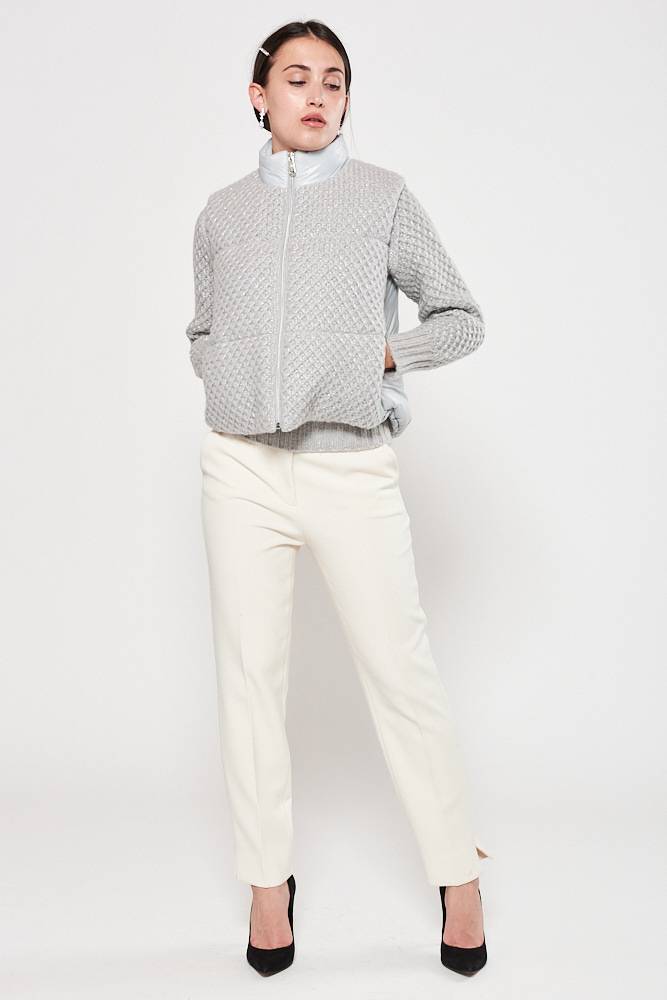 Rrocco Ragni Gilet in lurex imbottito In Linea