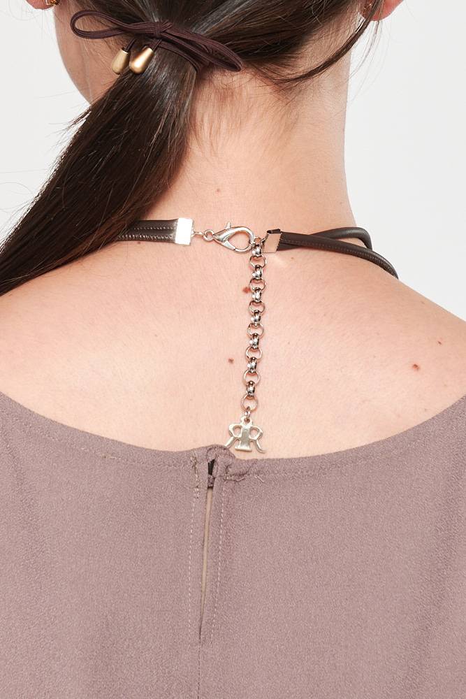 Rrocco Ragni Collana con cristalli e monile Soddisfazione Garantita