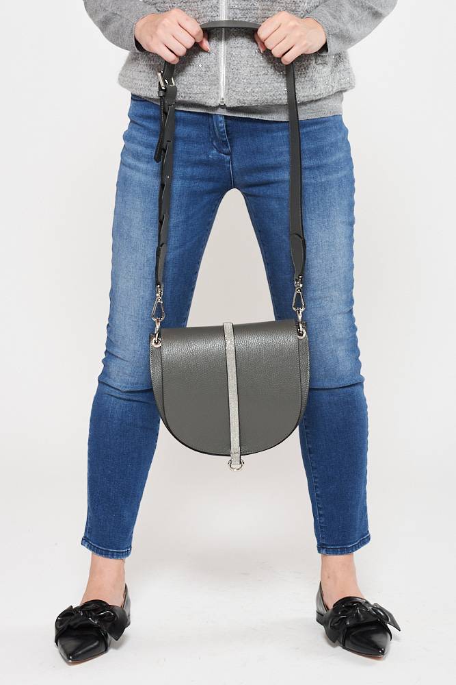 Rrocco Ragni Borsa in pelle con monile Fino Al -60%