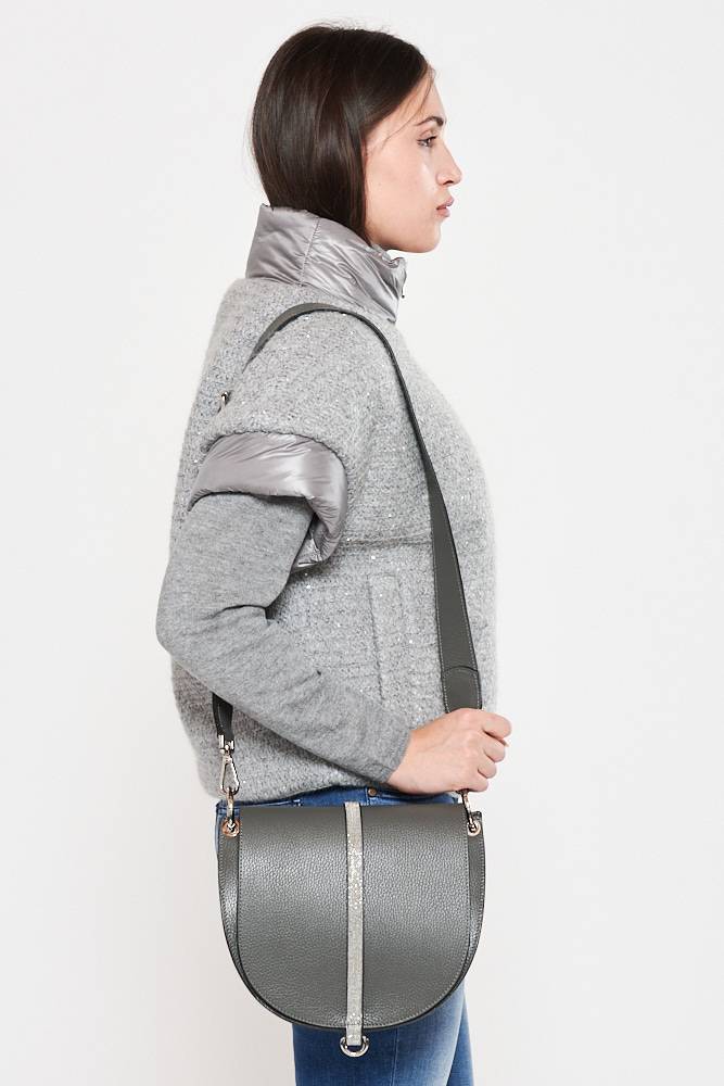 Rrocco Ragni Borsa in pelle con monile Fino Al -60%