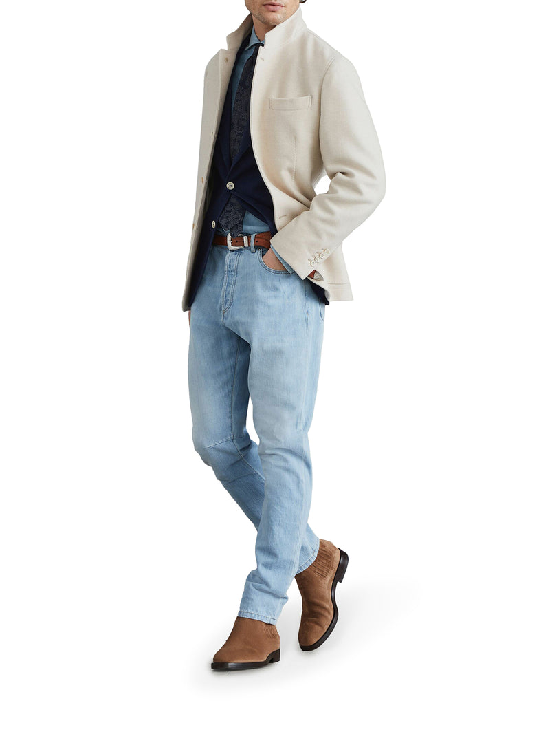Suitnegozi Jeans affusolati con vita media Nuova
