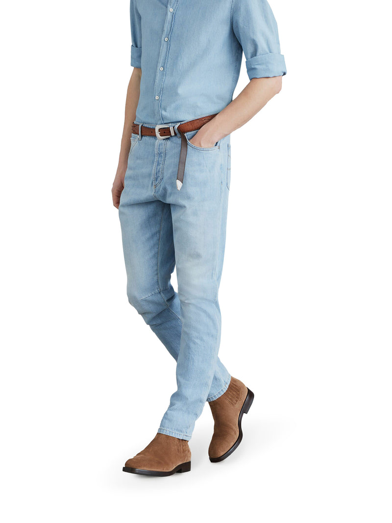 Suitnegozi Jeans affusolati con vita media Nuova