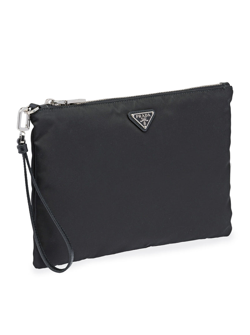 Suitnegozi Pouch in Re-Nylon e Saffiano Vendita Calda