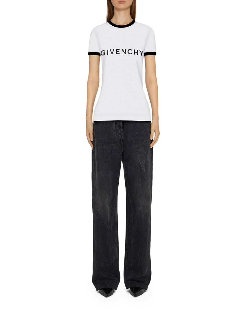 Suitnegozi T-shirt slim GIVENCHY Archetype in cotone Convenienza