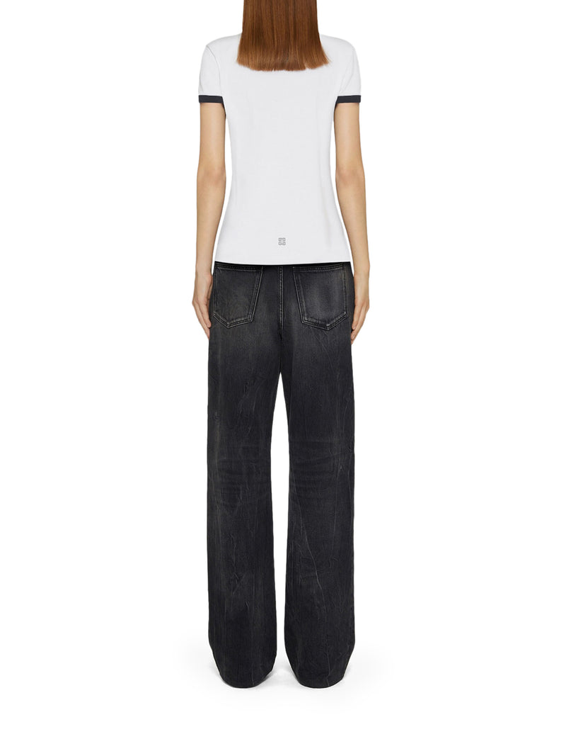 Suitnegozi T-shirt slim GIVENCHY Archetype in cotone Convenienza