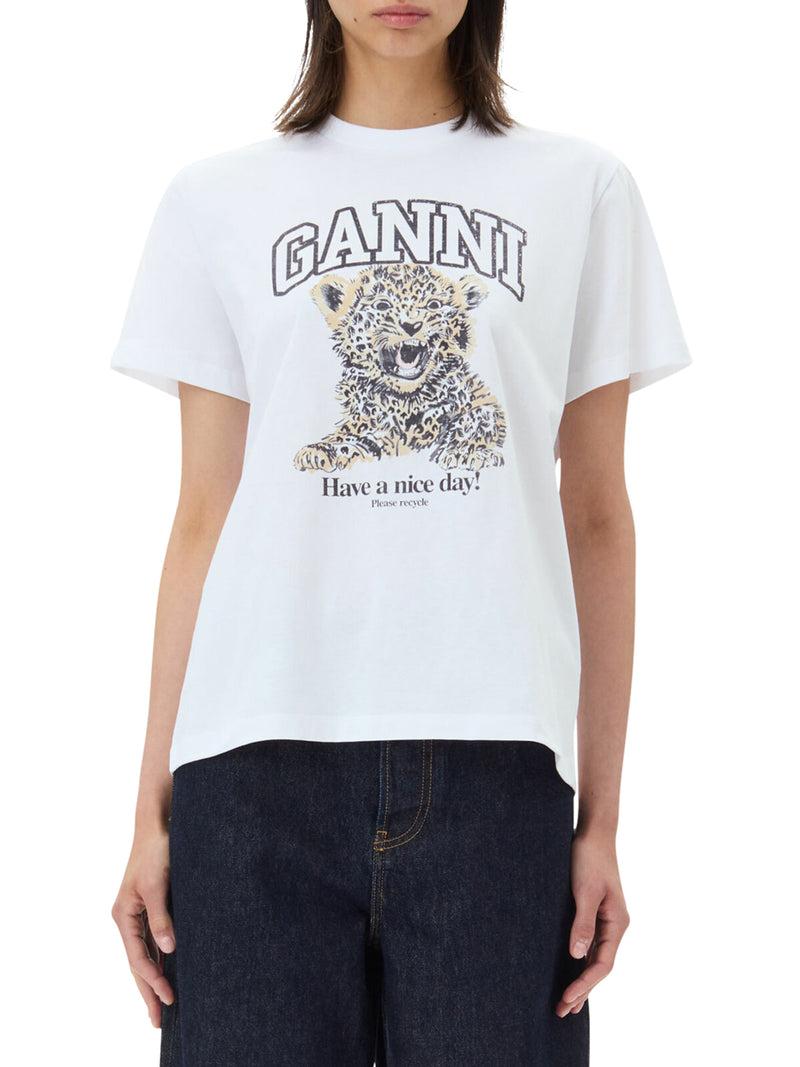Suitnegozi T-SHIRT IN JERSEY GANNI Saldi