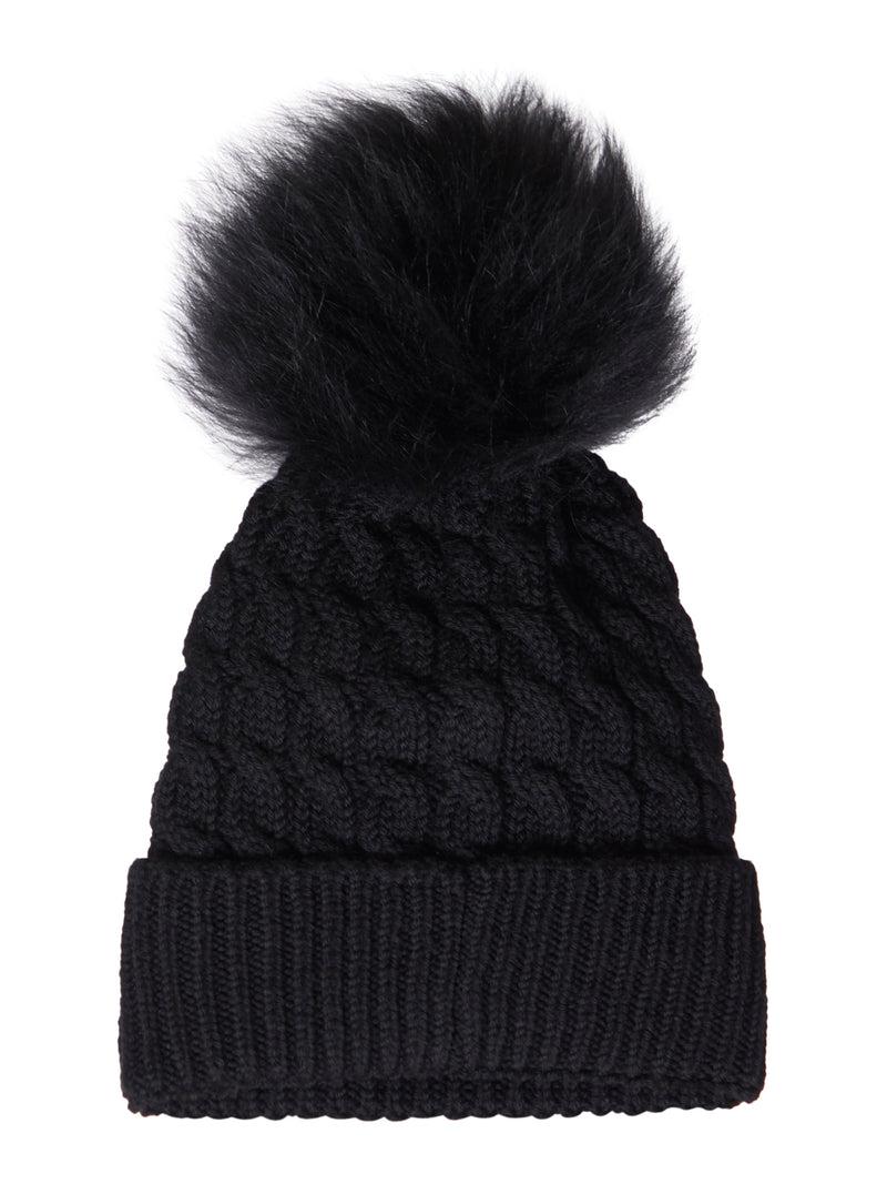 Suitnegozi Cappello in lana con pon pon Sconto